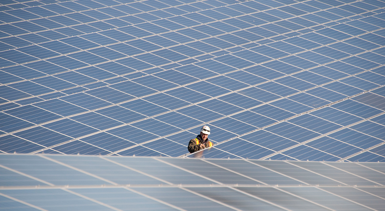 National Grid, Solar Arrays Dorchester Construction